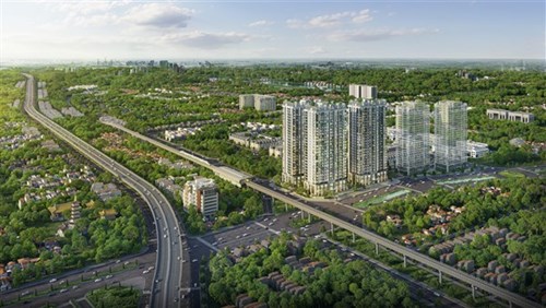 Phối cảnh tổng thể dự án